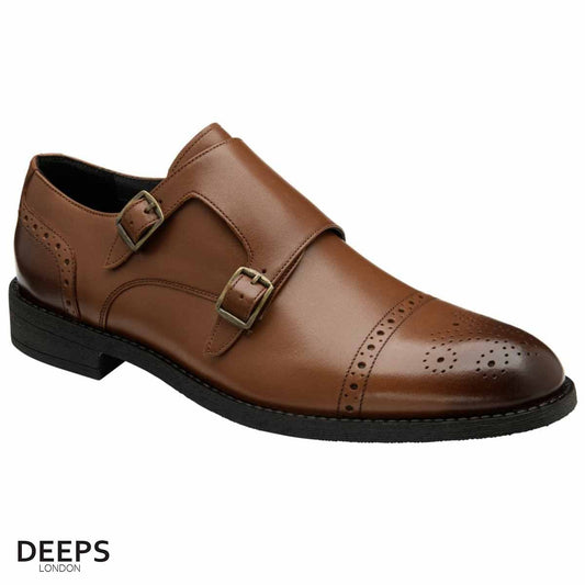 MOULTON FRANK WRIGHT MEN'S LEATHER SHOES