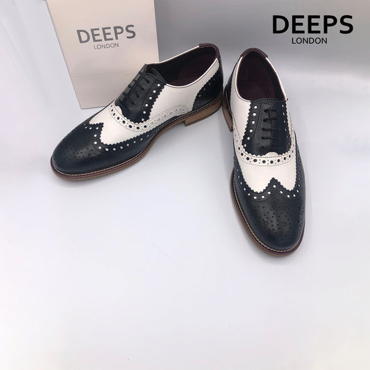 JIM LONDON BROGUES HANDCRAFTED GATSBY MEN'S SHOES TAN